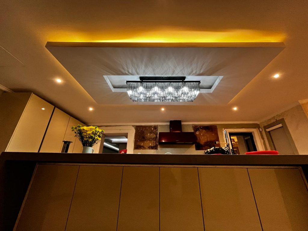 Kitchen island ceiling